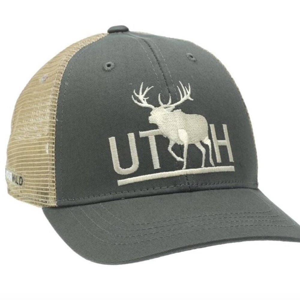 Rep Your Water Hat Mesh Snap Back Adult Adjustable Fly Fishing Logo Nylon